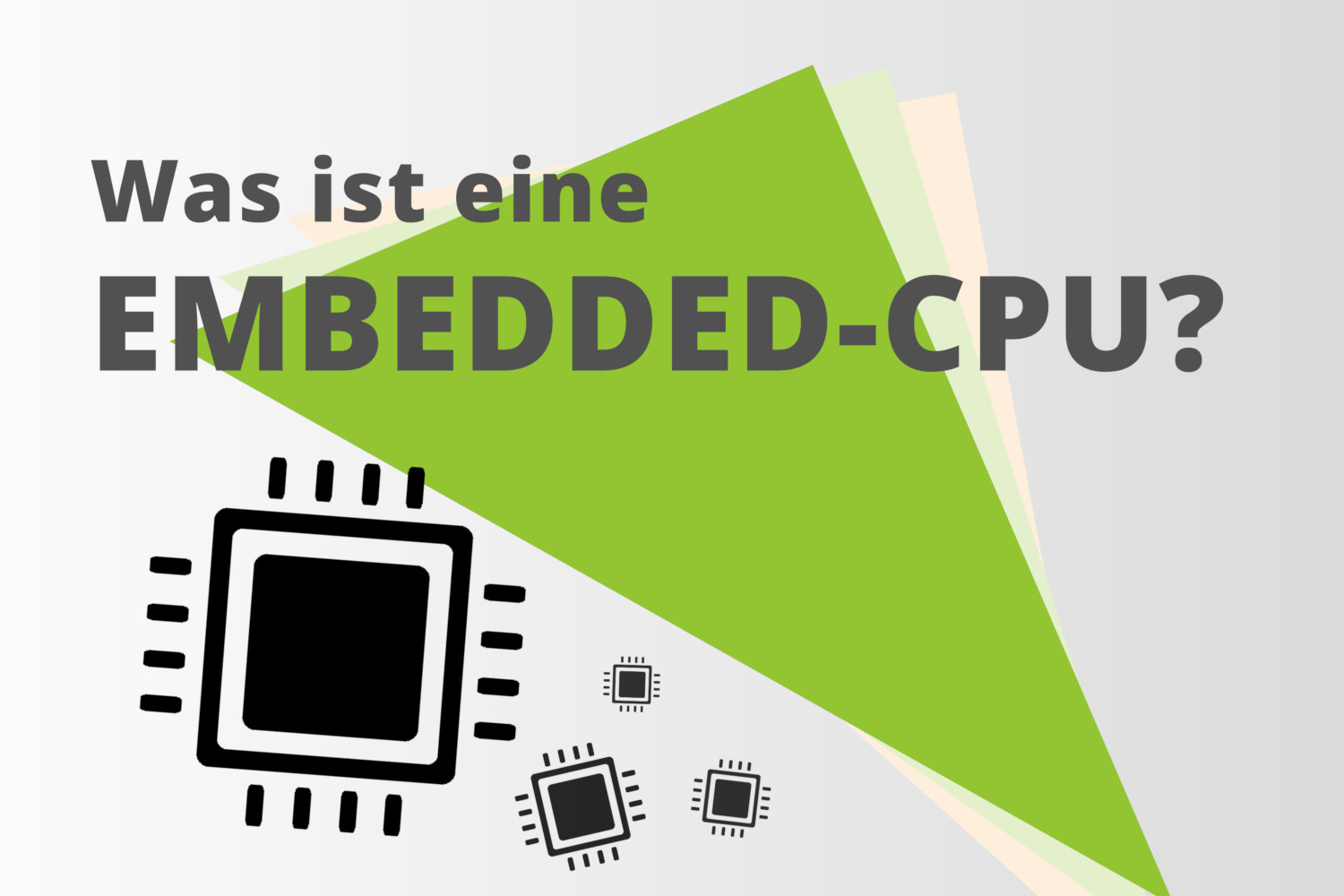 Gut zu wissen: Was ist eine Embedded-CPU?