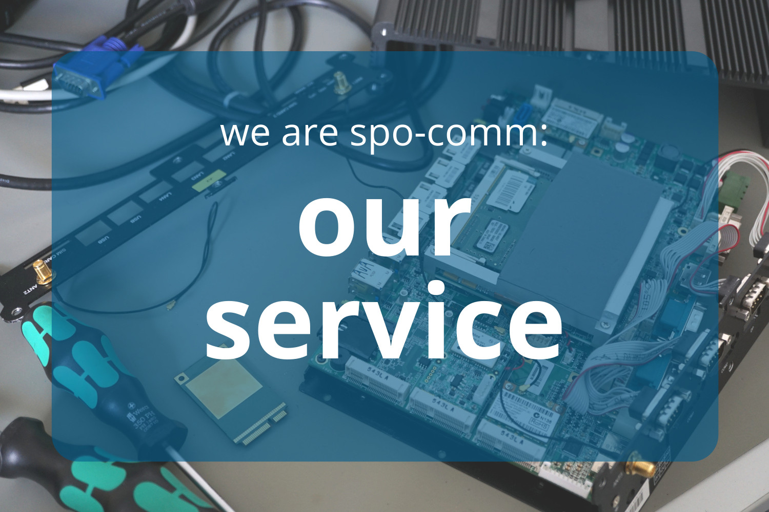 More than just support: Our service department
